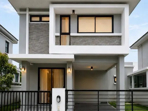 Uraiwan Village, 4 Bedroom House to Rent in Nern Plubwan